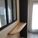 Meuble console range bouteille