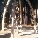 Portique 4 pieds cintrés