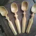 Sets de cuillères et nouveau couteau croche