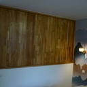 Claustra persienne qui se referme