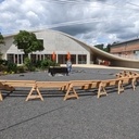 Un gradin démontable