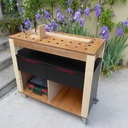 Petit établi d'appartement