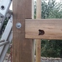 Assemblage poteau traverse