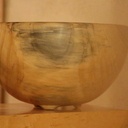 Paire de bol cedre a pieds