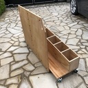 Un chariot à chutes tout simple