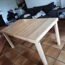 Table en palette
