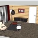 Drapeau déco Amsterdam