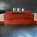 Petite boite en padouk et hêtre