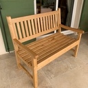 Banc en châtaignier