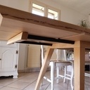 Table séjour avec rallonges