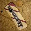 Barrette à cheveux en bois précieux