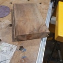 Servante atelier en pin de recup