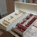 Boîte pour pièces de jeu d'échecs : toutes les étapes de fabrication