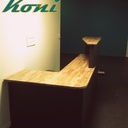 Borne d'accueil pour une maison médicale