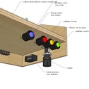 Clapet à guillotine motorisé pour l'aspiration