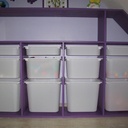 Meuble de rangement avec bacs