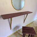 Console Maquillage Amarante / Bois Serpent