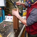 Boîte pour aiguilles à tricoter