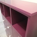 Meuble d'entrée en Valchromat