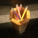 Boite à crayons hexa