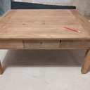 Table basse sur base de récupération