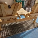 Banc tout en palettes