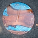 Horloge en vieux chene Ø50cm