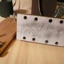 Cale à poncer pour gros travaux