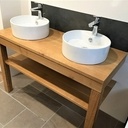 Meuble vasques et habillage baignoire