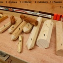 Des diamants en bois