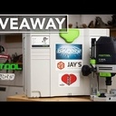 Bits and Bits and I want to GIVEAWAY a FESTOOL OF-1400 EQ Plus Router (open worldwide)