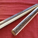 Nunchaku en bois précieux