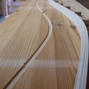 Gabarit courbe de 2 mètres à 2 balles