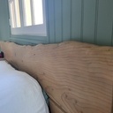 Tête de lit en Douglas