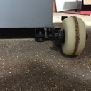 Gros plan sur le systeme d'uen roue