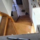 Escalier quart tournant haut