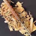 Manche de couteau et son étui