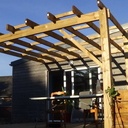 PERGOLA (bois acheté raboté en GSB)