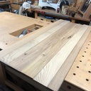 Un tabouret japonais en chêne pour ma fille