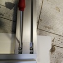 Serrage à l'aide d'un tournevis allen à bout sphérique