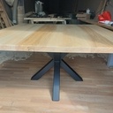 Tuilage table carrée 140X140 en frêne