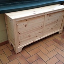 Le voiçi après trois couches de vernis satiné incolore.