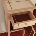 Chevet d'inspiration Louis XVI