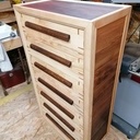 Semainier frêne et azobé