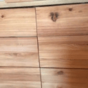 Tiroirs cuisine rustique en mélèze lamelle collé