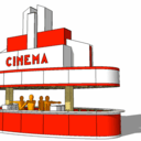 Bar ovale "Cinema"