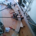 Garde corps en frêne