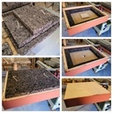 Ruche Dadant 10 cadres (et son caisson isolant)