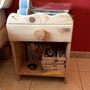 Table de nuit en palettes