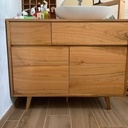 Meuble Salle de Bain - Merisier